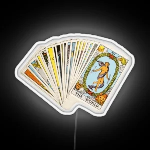 Tarot Cards RGB Neon Sign