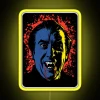 Dracula inspired RGB LED neon sign with Gothic horror theme