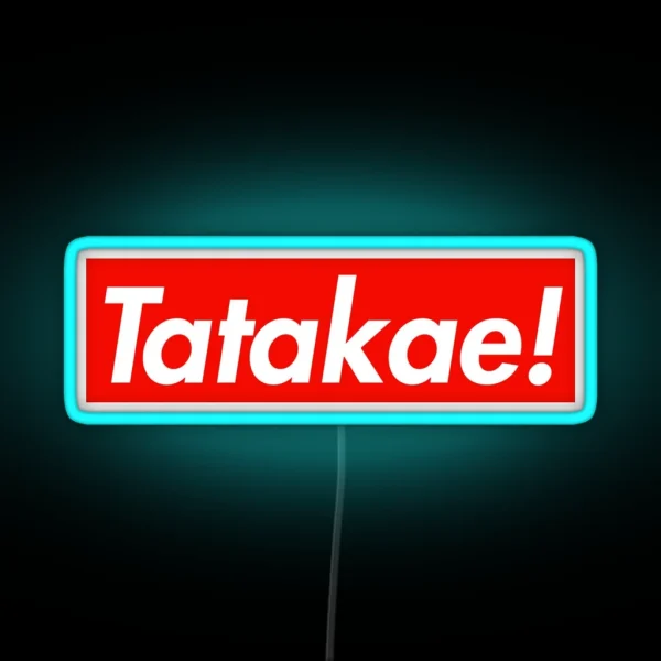 Tatakae RGB Neon Sign