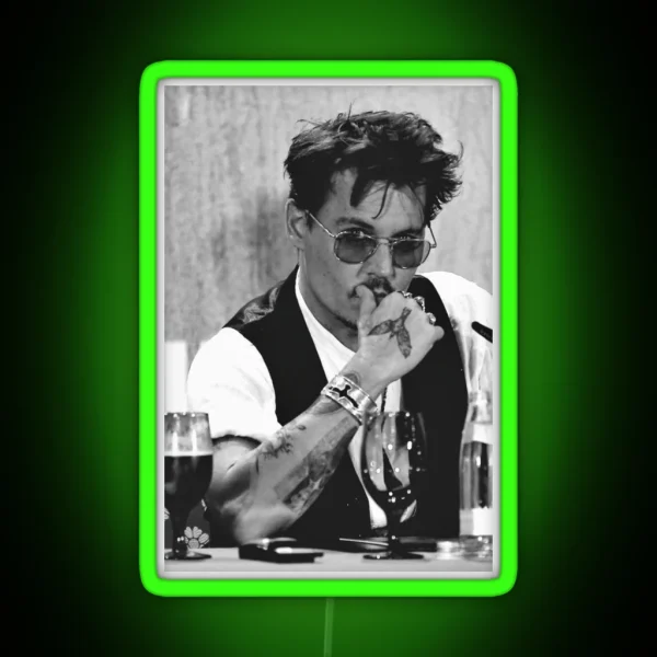 TATTOO DEPP RGB Neon Sign