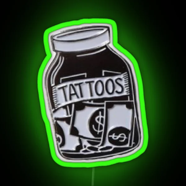 Tattoo Fund RGB Neon Sign
