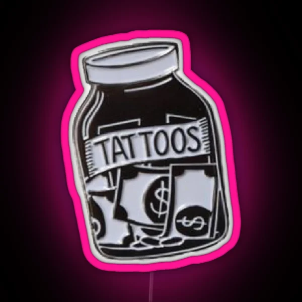 Tattoo Fund RGB Neon Sign