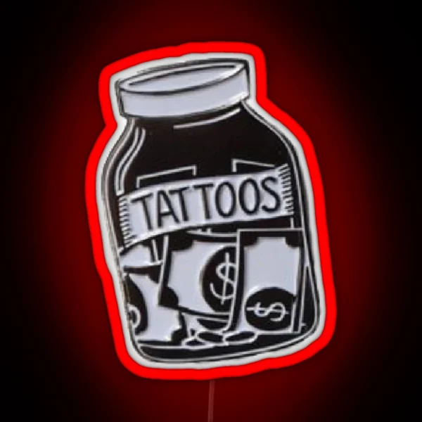 Tattoo Fund RGB Neon Sign