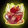 Customizable Zodiac Taurus Sign with Teacup Design in Colorful RGB LED