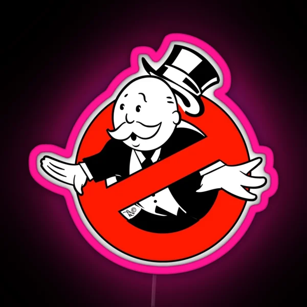 Tax The RICH RGB Neon Sign