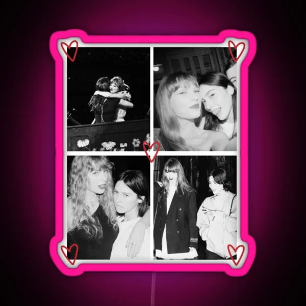 Taygracie Taylor Swift And Gracie Abrams Led RGB Neon Sign