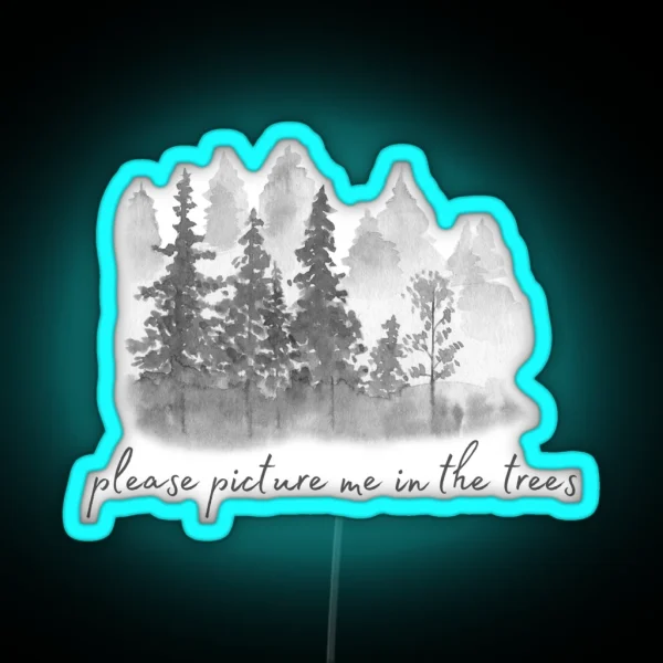 Taylor Inspired Folklore Aesthetic Seven RGB Neon Sign