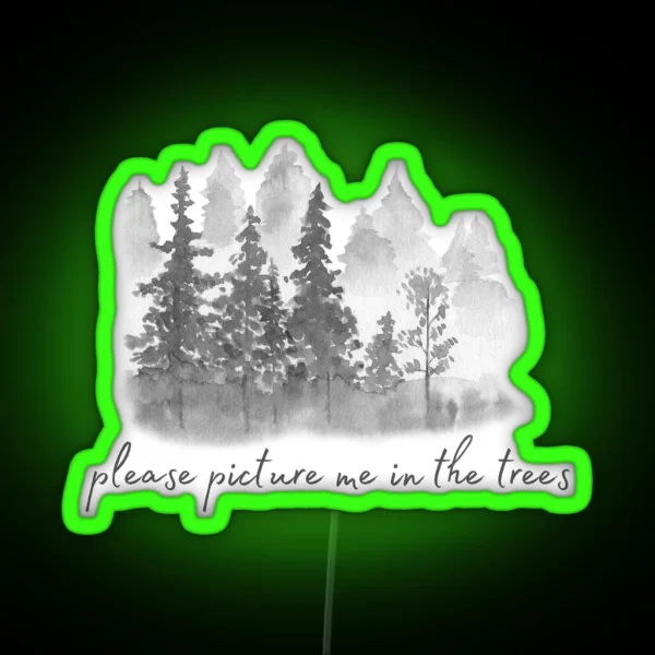 Taylor Inspired Folklore Aesthetic Seven RGB Neon Sign