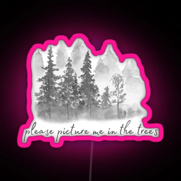 Taylor Inspired Folklore Aesthetic Seven RGB Neon Sign