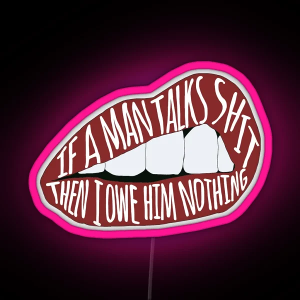 Taylor Lyrics RGB Neon Sign