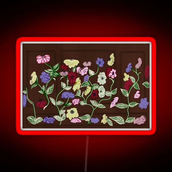 Taylor S Floral Piano RGB Neon Sign