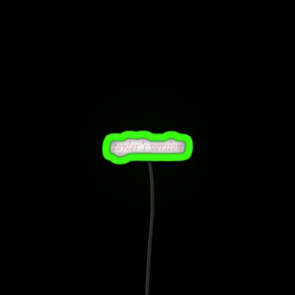 Taylor S Version Pink RGB Neon Sign