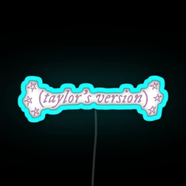 Taylor S Version RGB Neon Sign