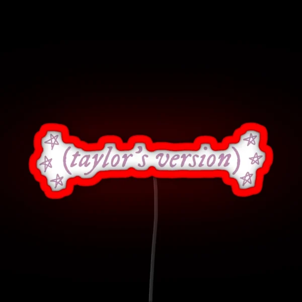 Taylor S Version RGB Neon Sign