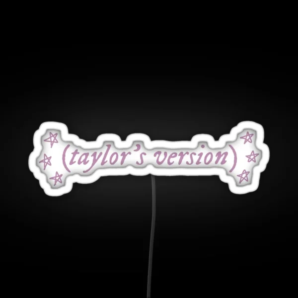 Taylor S Version RGB Neon Sign