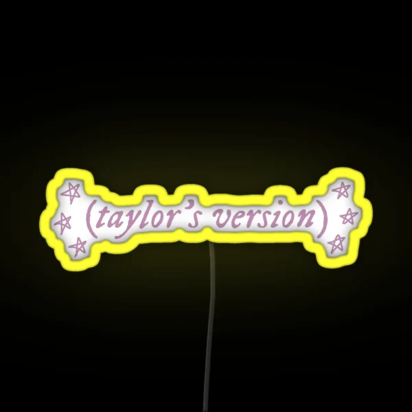 Taylor S Version RGB Neon Sign