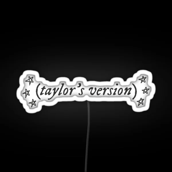 Taylor S Version RGB Neon Sign