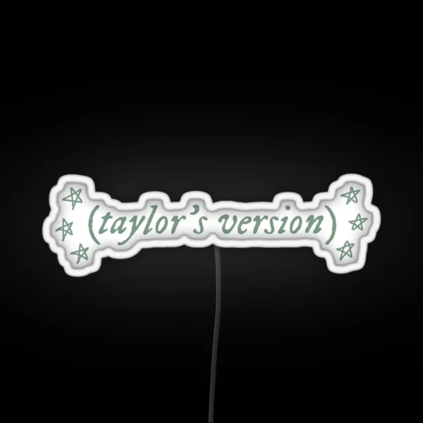 Taylor S Version RGB Neon Sign