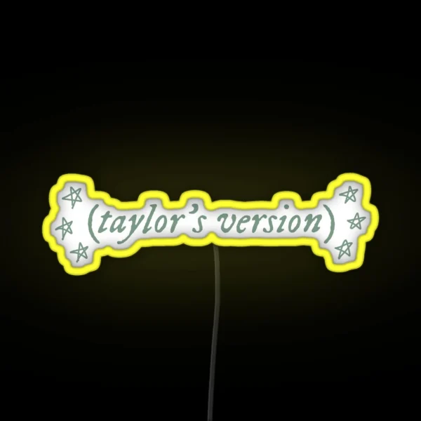Taylor S Version RGB Neon Sign