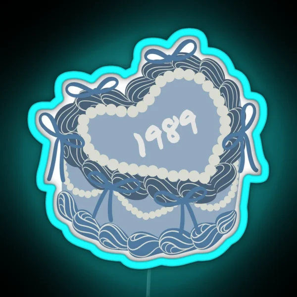 Taylor Swift 1989 Cake Led RGB Neon Sign