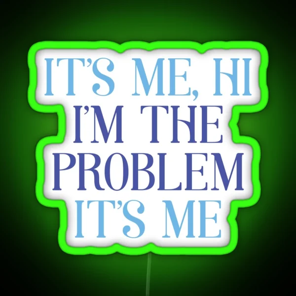 Taylor Swift Anti Hero RGB Neon Sign