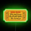 Taylor Swift Inspired Coney Island Neon Sign in Color Changing RGB