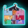 Neon Taylor Swift themed Eras era lover house sign decorations