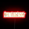Taylor Swift's Fearless Eras Tour Official Logo Art Neon Sign.