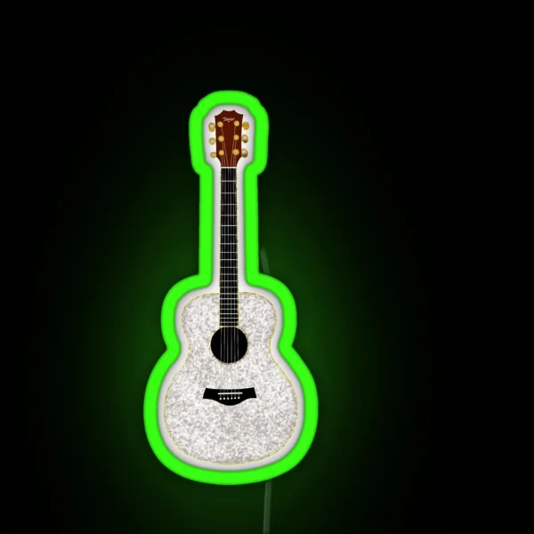 Taylor Swift Fearless Guitar RGB Neon Sign