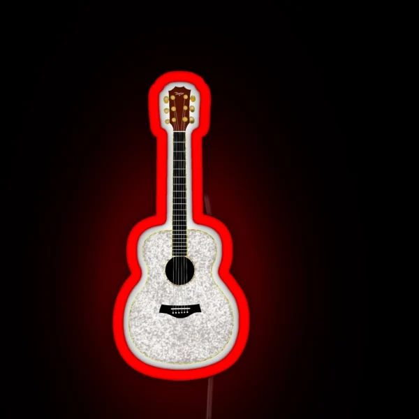 Taylor Swift Fearless Guitar RGB Neon Sign