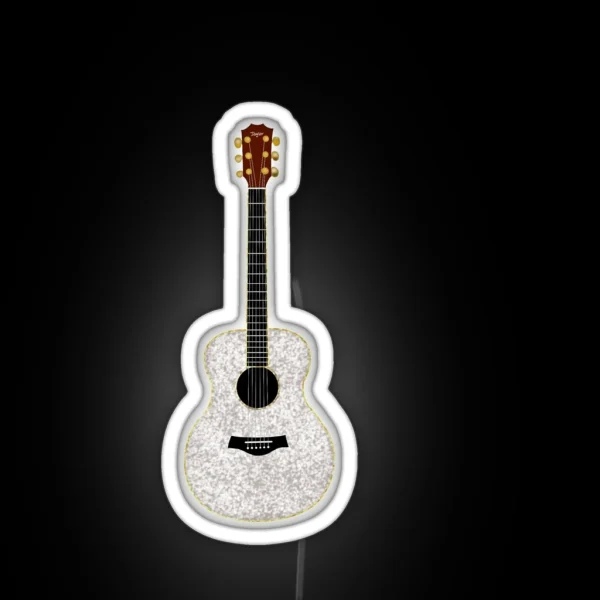 Taylor Swift Fearless Guitar RGB Neon Sign