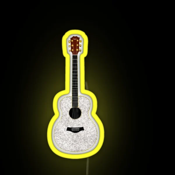 Taylor Swift Fearless Guitar RGB Neon Sign