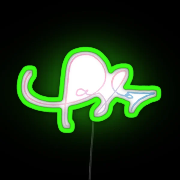 Taylor Swift Lover Album Autograph RGB Neon Sign