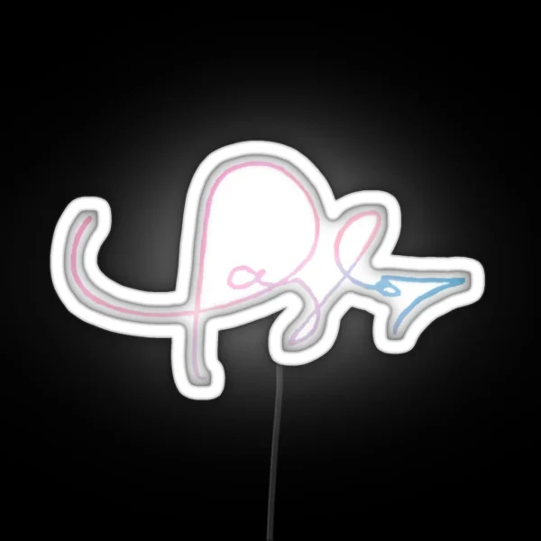Taylor Swift Lover Album Autograph RGB Neon Sign