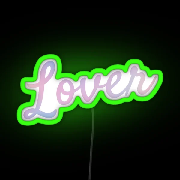 Taylor Swift Lover RGB Neon Sign