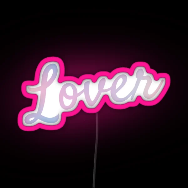 Taylor Swift Lover RGB Neon Sign