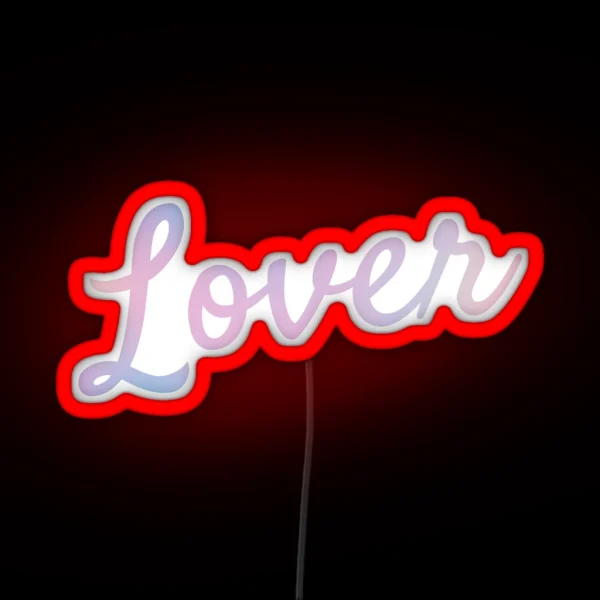Taylor Swift Lover RGB Neon Sign