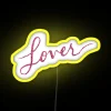 Personalized Lovestory Neon LED Sign with RGB Color Changing Option