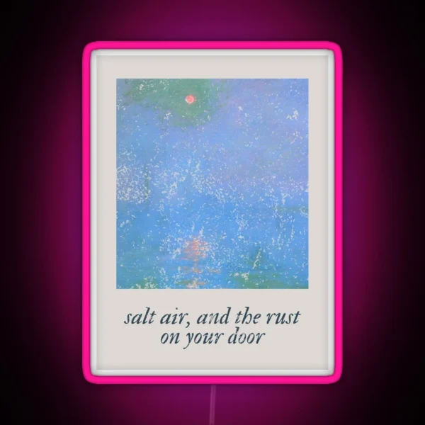 Taylor Swift Lyric RGB Neon Sign