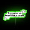 Taylor Swift Moon And Saturn Inspired Romantic Love Neon Sign Decor