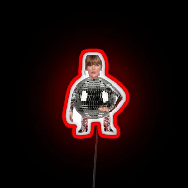 Taylor Swift Mirrorball RGB Neon Sign