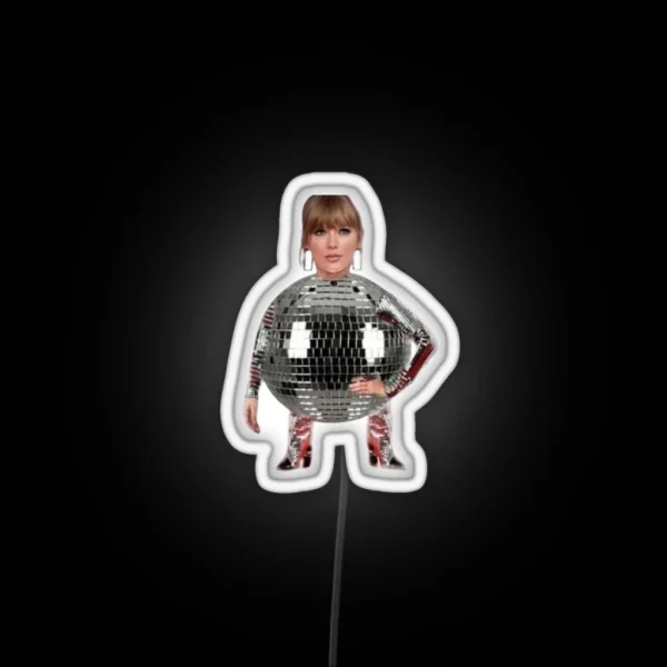 Taylor Swift Mirrorball RGB Neon Sign