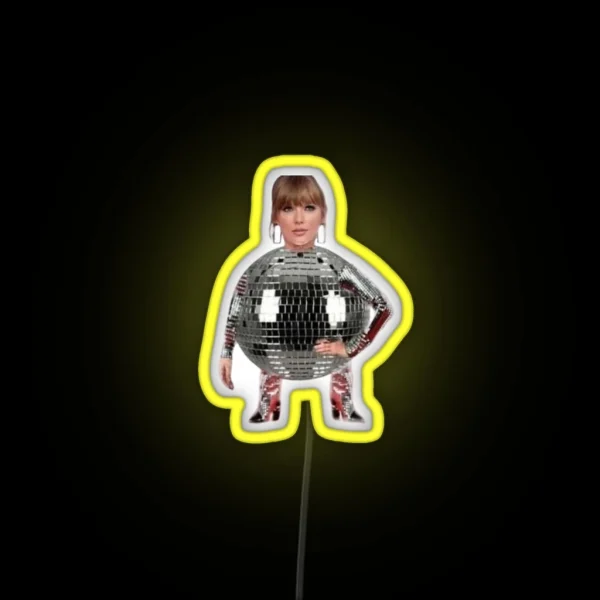Taylor Swift Mirrorball RGB Neon Sign