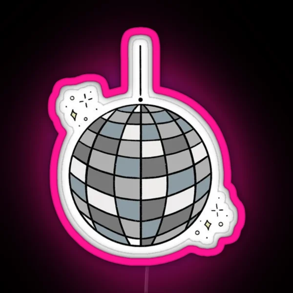 Taylor Swift Mirrorball RGB Neon Sign