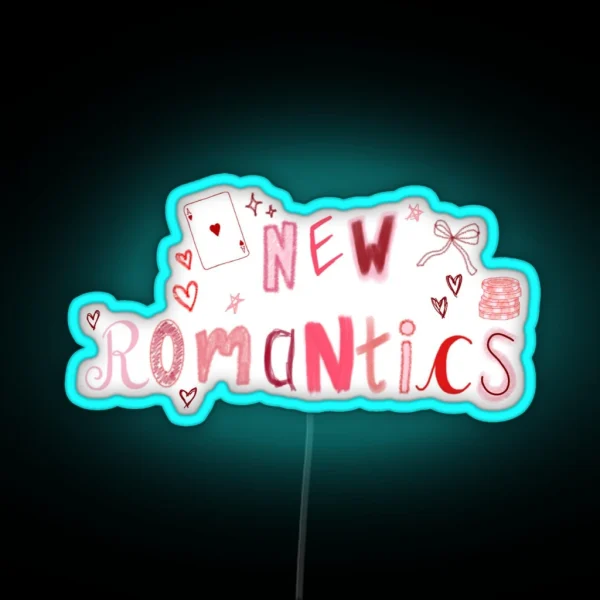 Taylor Swift New Romantics RGB Neon Sign