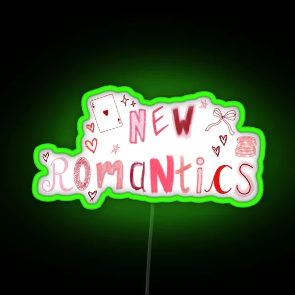 Taylor Swift New Romantics RGB Neon Sign