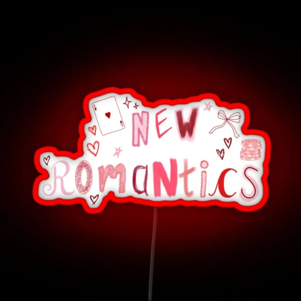 Taylor Swift New Romantics RGB Neon Sign