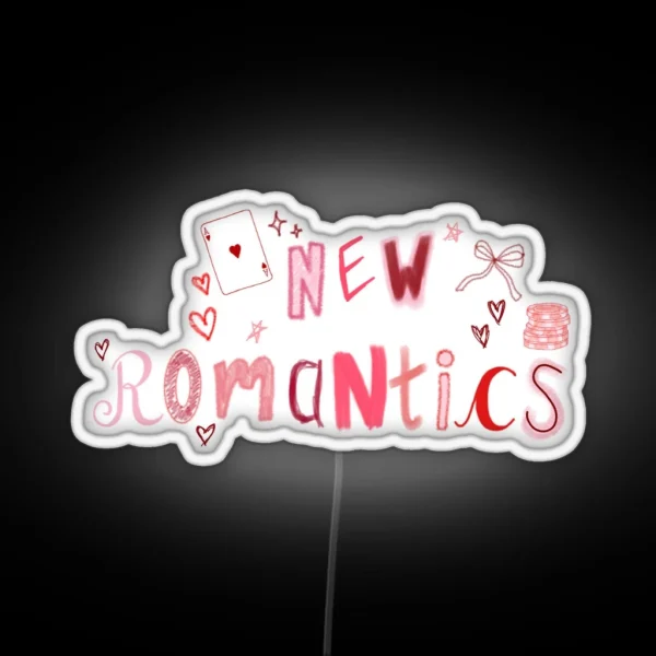 Taylor Swift New Romantics RGB Neon Sign