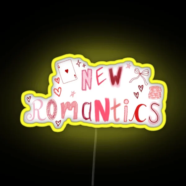 Taylor Swift New Romantics RGB Neon Sign