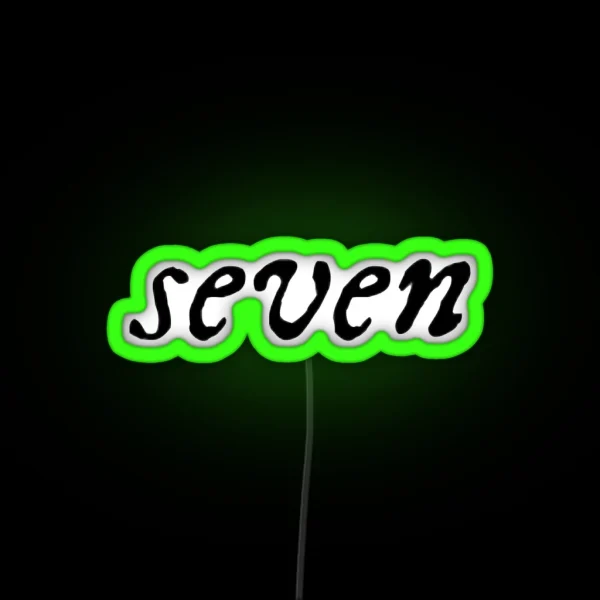 Taylor Swift S Seven RGB Neon Sign
